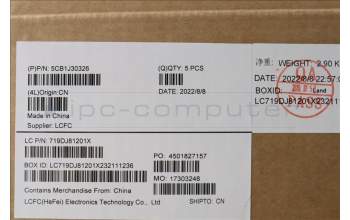Lenovo 5CB1J30326 Tastatur inkl. Topcase ASM_USA ENGL82TK_UG