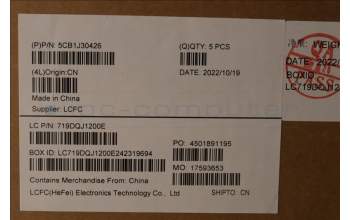 Lenovo 5CB1J30426 Tastatur inkl. Topcase ASM_FRA L82UH FP BL