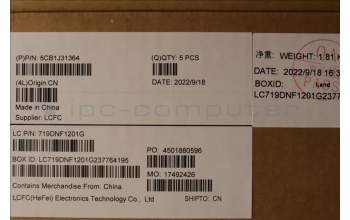 Lenovo 5CB1J31364 Tastatur inkl. Topcase ASM_ITA L82U9 CLGY