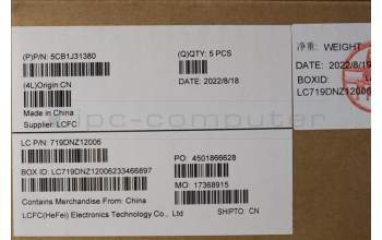 Lenovo 5CB1J31380 Tastatur inkl. Topcase ASM_ARA L82U9 SG