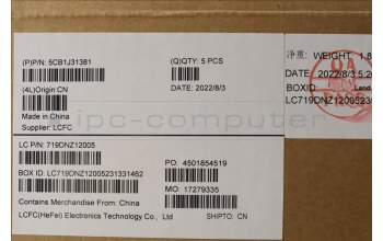 Lenovo 5CB1J31381 Tastatur inkl. Topcase ASM_BEL L82U9 SG