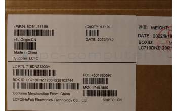 Lenovo 5CB1J31398 Tastatur inkl. Topcase ASM_KOR L82U9 SG