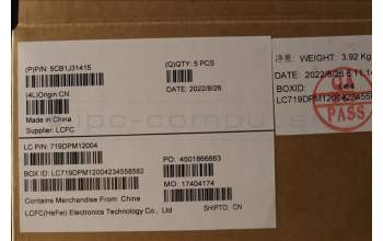 Lenovo 5CB1J31415 Tastatur inkl. Topcase ASM_BUL L82TD