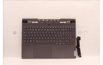 Lenovo 5CB1J31416 C-Cover with keyboard, Czech/Slovakian, Backlight, UK