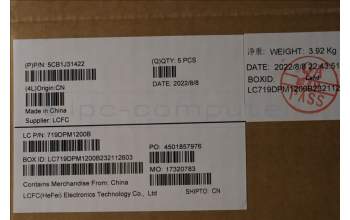 Lenovo 5CB1J31422 Tastatur inkl. Topcase deutsch L82TD