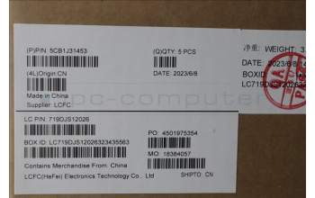 Lenovo 5CB1J31453 Tastatur inkl. Topcase ASM_BEL L82UG OG_RGB