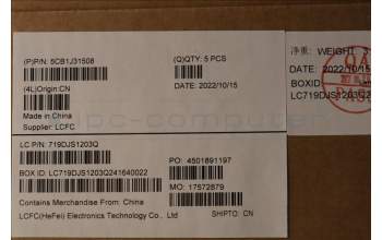 Lenovo 5CB1J31508 Tastatur inkl. Topcase spanisch L82UG OG_WH