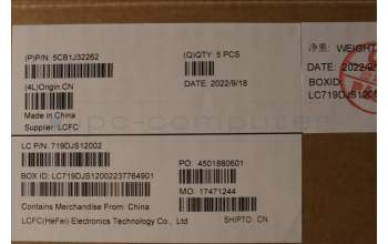 Lenovo 5CB1J32262 Tastatur inkl. Topcase deutsch L82UG SG_RGB