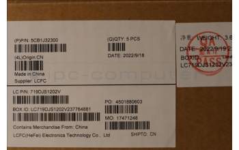 Lenovo 5CB1J32300 Tastatur inkl. Topcase ASM_ITA L82UG SG_WH