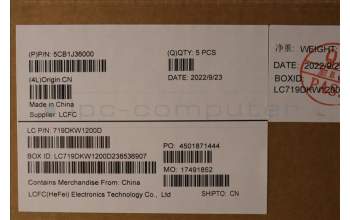 Lenovo 5CB1J36000 Tastatur inkl. Topcase ASM_BEL L82TL SG