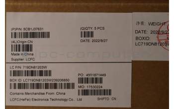 Lenovo 5CB1J37631 Tastatur inkl. Topcase ASM_UK L82V6 NFP_CG