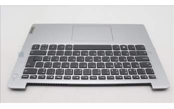 Lenovo 5CB1J37636 C-Cover with keyboard,Portuguese,Cloud Grey,Non_Fingerprint