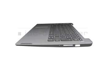 5CB1J37642 Original Lenovo Tastatur inkl. Topcase FR (französisch) schwarz/silber