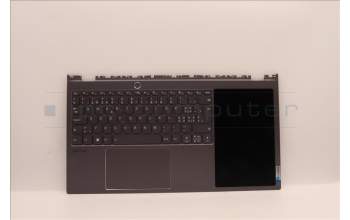 Lenovo 5CB1J38379 Tastatur inkl. Topcase schweiz H21EL STGY_8HD