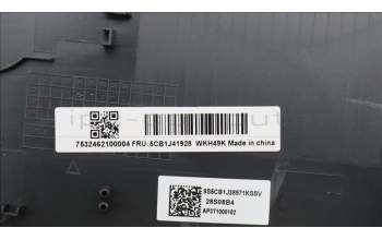 Lenovo 5CB1J41928 C-Cover with keyboard,Belgian