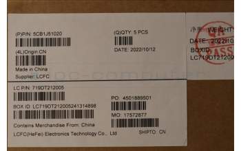 Lenovo 5CB1J51020 Tastatur inkl. Topcase ASM_GRE L82UU CG