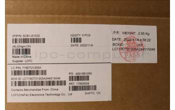 Lenovo 5CB1J51032 Tastatur inkl. Topcase ASM_SLV L82UU CG