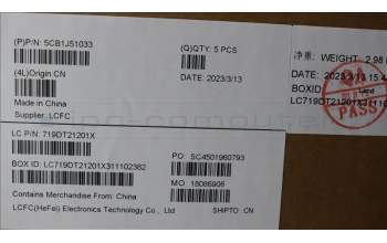 Lenovo 5CB1J51033 Tastatur inkl. Topcase spanisch L82UU CG