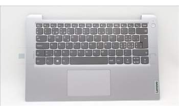 Lenovo 5CB1J63771 C-Cover with keyboard,Switzerland,Cloud Grey,Non_Fingerprint