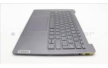 Lenovo 5CB1J76027 C-Cover with keyboard,French Arabic,Storm Grey