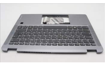 Lenovo 5CB1K20828 C-Cover with keyboard, French, Arctic Grey, US