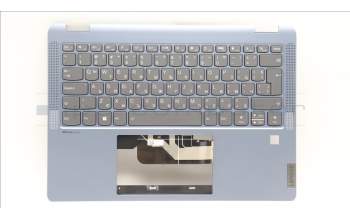 Lenovo 5CB1K20875 C-Cover with keyboard, Bulgarian, Stone Blue, Backlight, UK