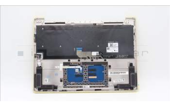 Lenovo 5CB1K62482 C-Cover with keyboard,Spanish,Oatmeal