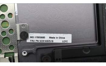 Lenovo 5CB1K62519 Tastatur inkl. Topcase deutsch L83B1 STGY