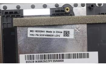 Lenovo 5CB1K80629 Tastatur inkl. Topcase ASM_NORDIC L82XA FPAGBL