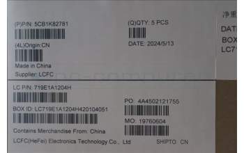 Lenovo 5CB1K82781 Tastatur inkl. Topcase ASM_ARA L82XA NFP AG