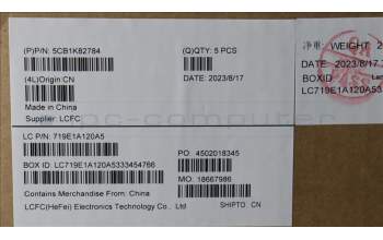 Lenovo 5CB1K82784 Tastatur inkl. Topcase ASM_HBW L82XA NFP AG