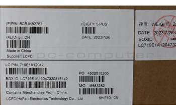 Lenovo 5CB1K82787 Tastatur inkl. Topcase ASM_BEL L82XA NFP AG