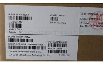 Lenovo 5CB1K85263 Tastatur inkl. Topcase ASM_POR L82XA NFPAG BL