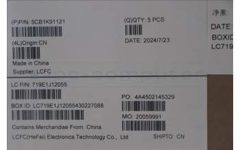 Lenovo 5CB1K91121 Tastatur inkl. Topcase ASM_HUN L82XB AB BL