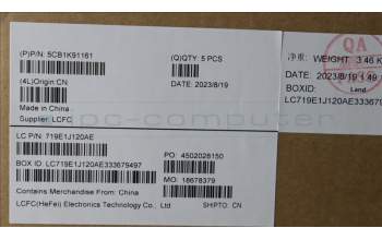 Lenovo 5CB1K91161 Tastatur inkl. Topcase ASM_SLV L82XB AB NBL