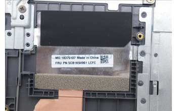 Lenovo 5CB1K94961 Tastatur inkl. Topcase ASM_NORDIC L82XB AG BL