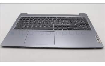 Lenovo 5CB1K94975 C-Cover with keyboard, Italian, Arctic Grey, Non-Backlight, UK