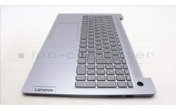 Lenovo 5CB1K95028 C-Cover with keyboard, Spanish, Arctic Grey, Backlight, FingerPrint, UK
