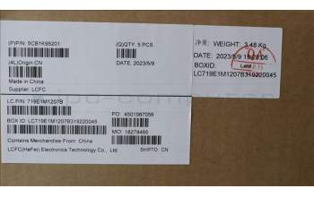 Lenovo 5CB1K95201 Tastatur inkl. Topcase ASM_EURO ENG L82XM ABBL