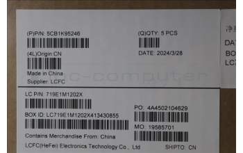 Lenovo 5CB1K95246 Tastatur inkl. Topcase ASM_NORDIC L82XM AB NBL