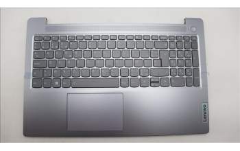 Lenovo 5CB1K96784 C-Cover with keyboard,Belgian,Arctic Grey,Backlight