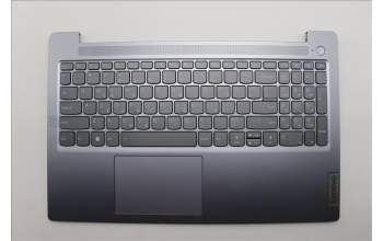 Lenovo 5CB1K96794 C-Cover with keyboard, Greek, Arctic Grey, Backlight