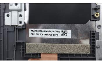 Lenovo 5CB1K96799 Tastatur inkl. Topcase ASM_ITA L82XM AG BL