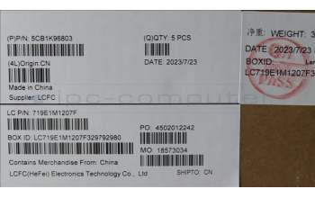 Lenovo 5CB1K96803 Tastatur inkl. Topcase ASM_NORDIC L82XM AG BL