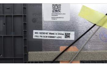 Lenovo 5CB1K96807 Tastatur inkl. Topcase spanisch L82XM AG BL