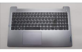 Lenovo 5CB1K96818 C-Cover with keyboard, Spanish, Arctic Grey, Non-Backlight, UK