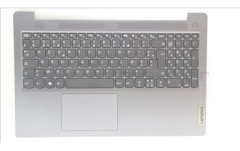 Lenovo 5CB1K96827 C-Cover with keyboard, French, Arctic Grey, Non-Backlight, US