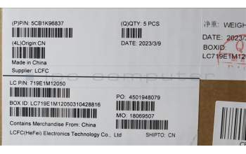 Lenovo 5CB1K96837 Tastatur inkl. Topcase ASM_SLV L82XM AG NBL