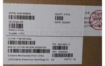 Lenovo 5CB1K96850 Tastatur inkl. Topcase ASM_CZE/SLK L82XMAGFPBL