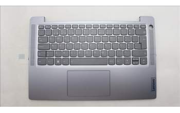 Lenovo 5CB1K97751 C-Cover with keyboard,Portuguese,Arctic Grey,Backlight,FingerPrint